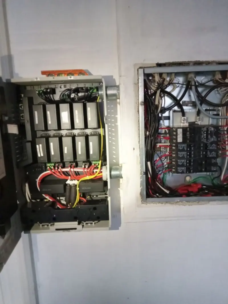 Electrical panel upgrade completed for Carbon Monoxide Detector Installation in Weston